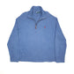 Blue Polo Ralph Lauren Quarter Zip Jumper