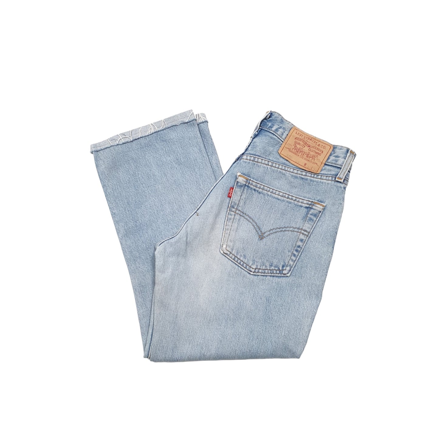 Levis 525 Bootcut Fit Jeans W30 L24 Blue