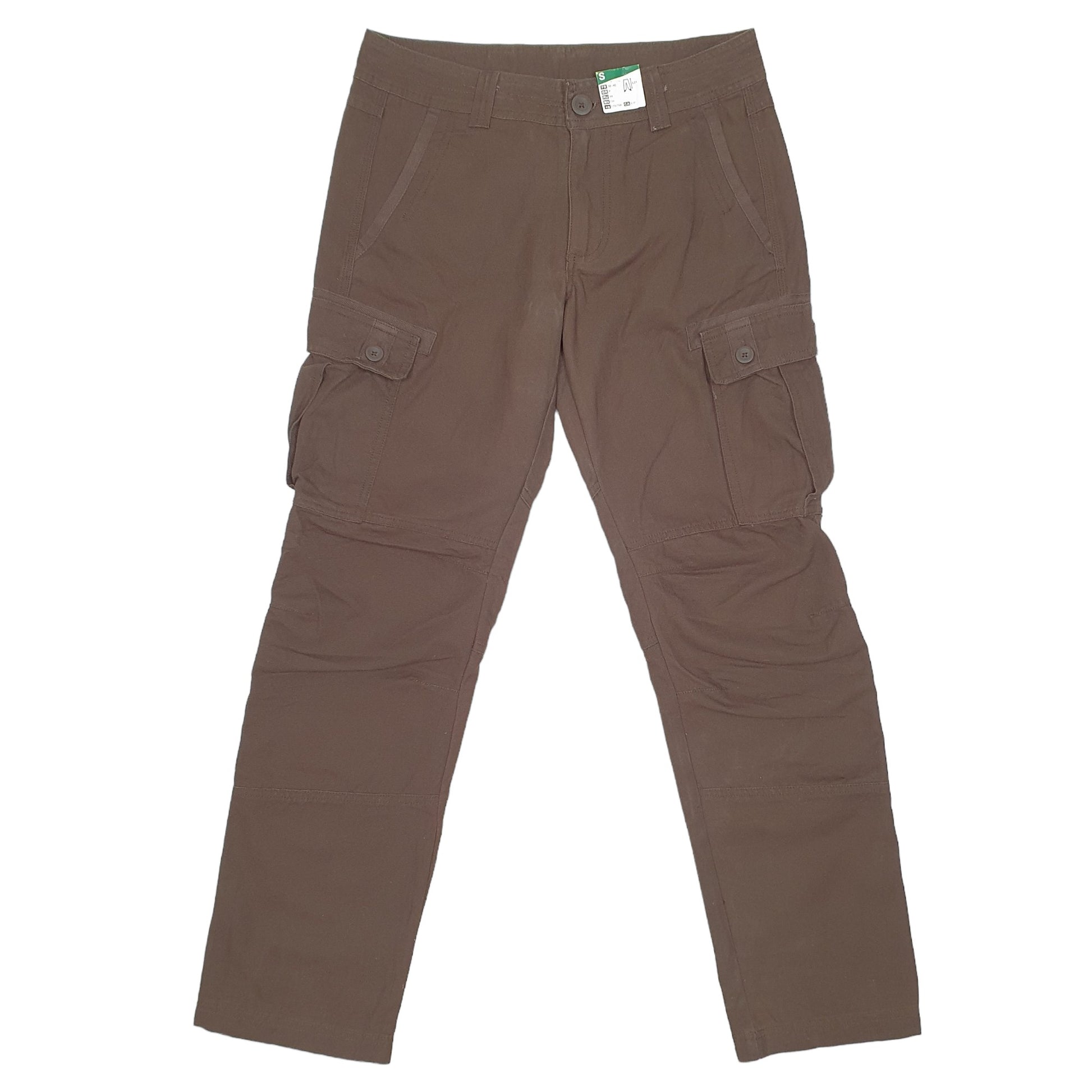 Mens Brown Decathlon Combat Pants Cargo Trousers