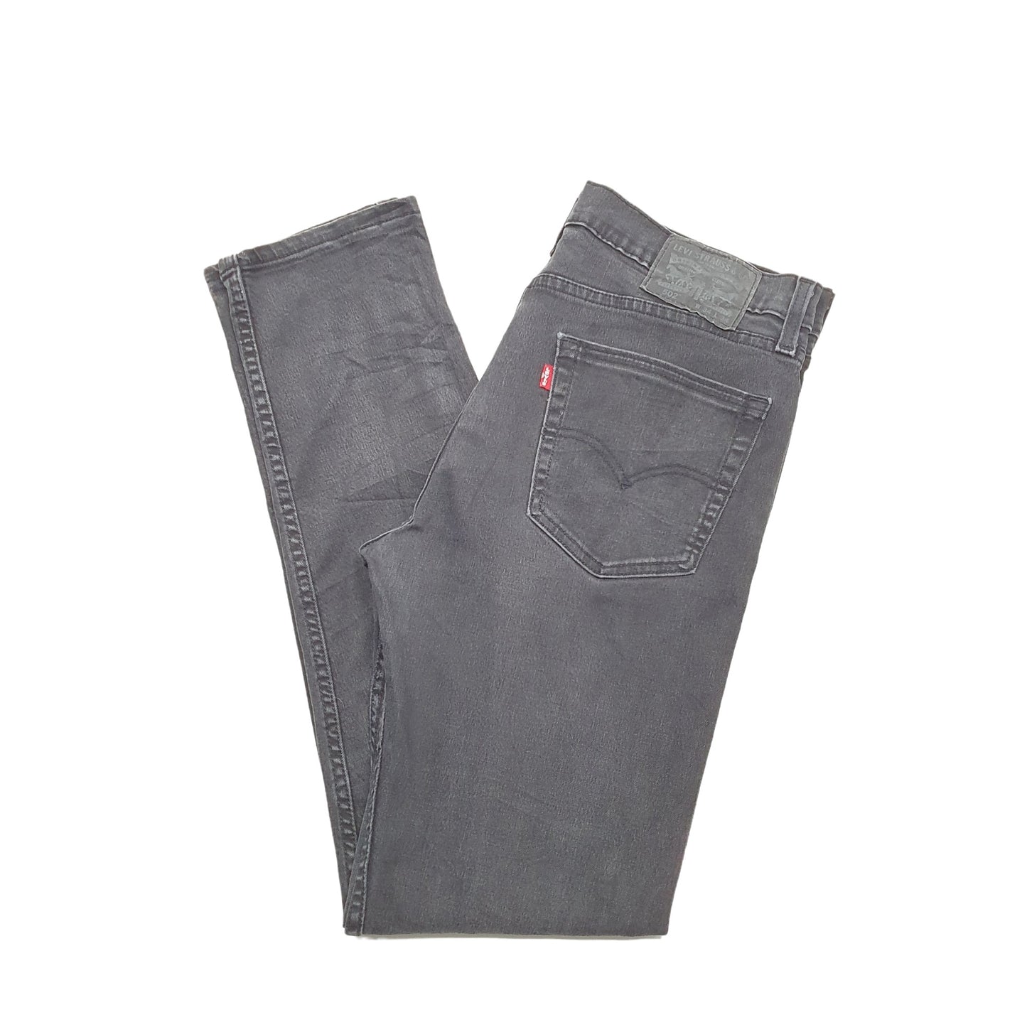 Levis 502 Regular Fit Jeans W34 L34 Black