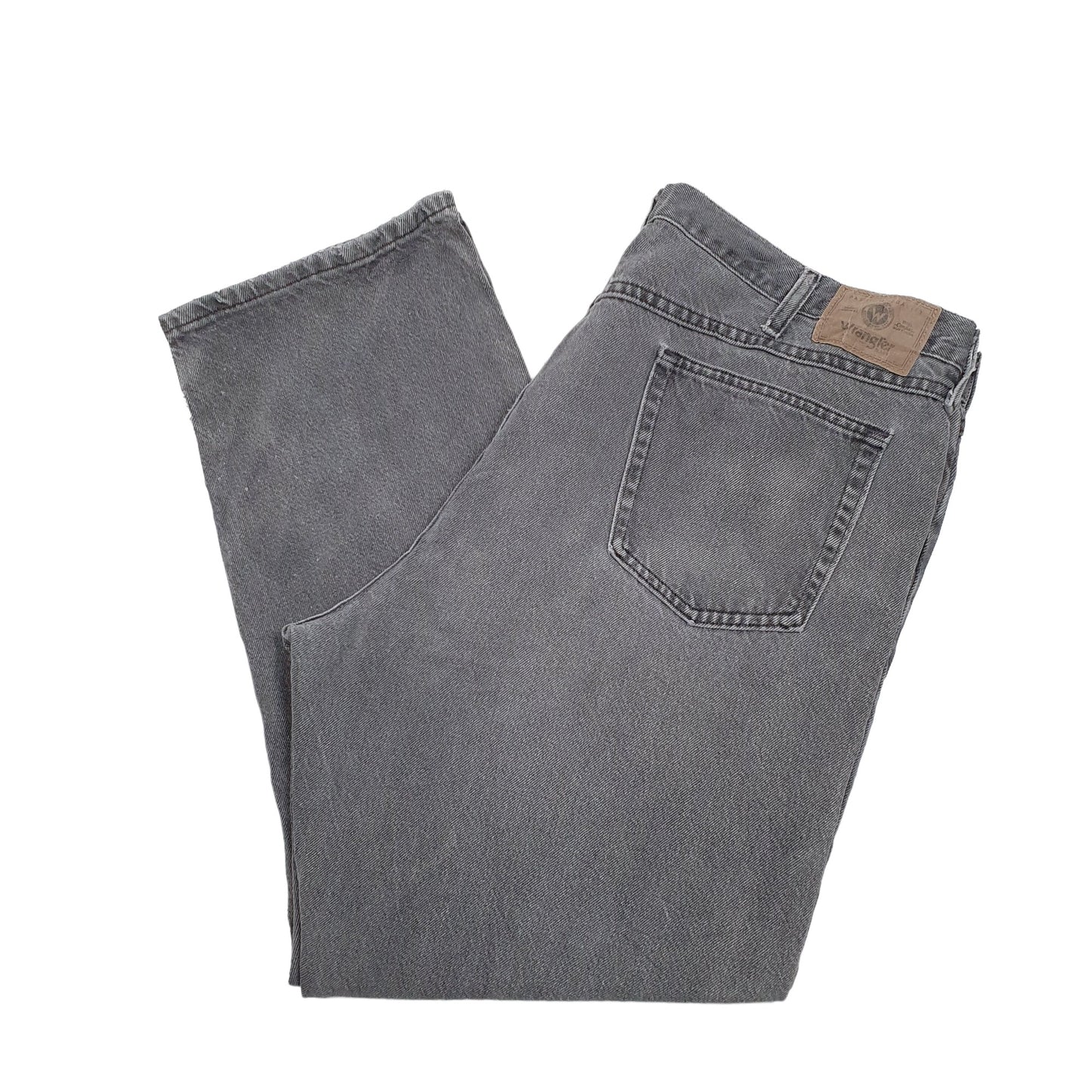 Wrangler Regular Straight Fit Jeans W41 L30 Black
