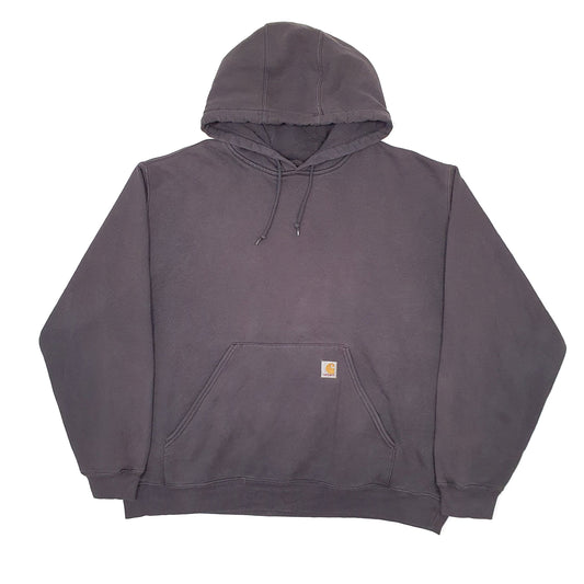 Mens Navy Carhartt Workwear Hoodie Jumper