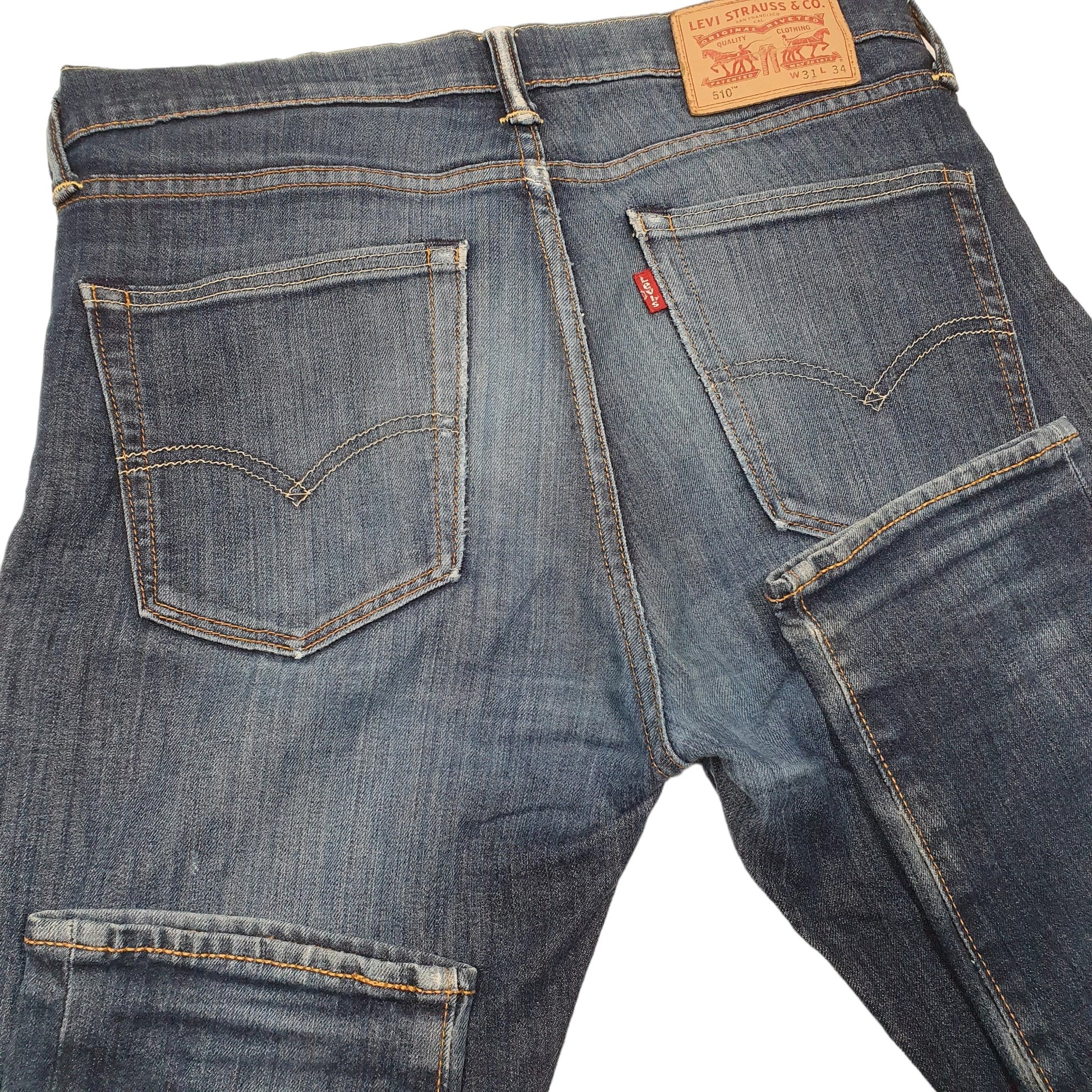 Mens Blue Levis  510 JeansW31 L34