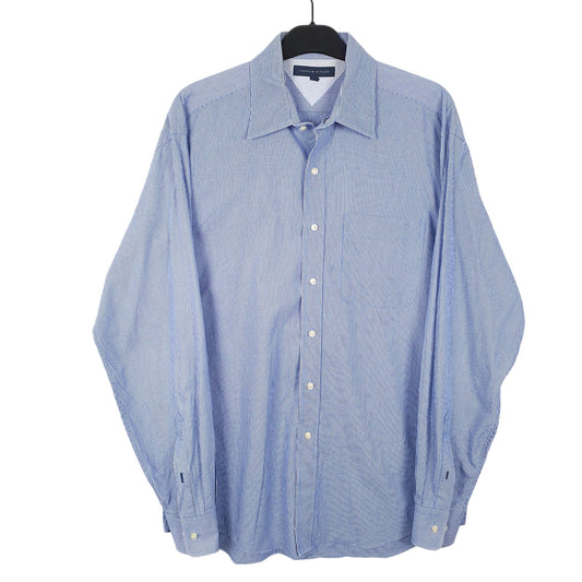 Blue Tommy Hilfiger Long Sleeve Shirt