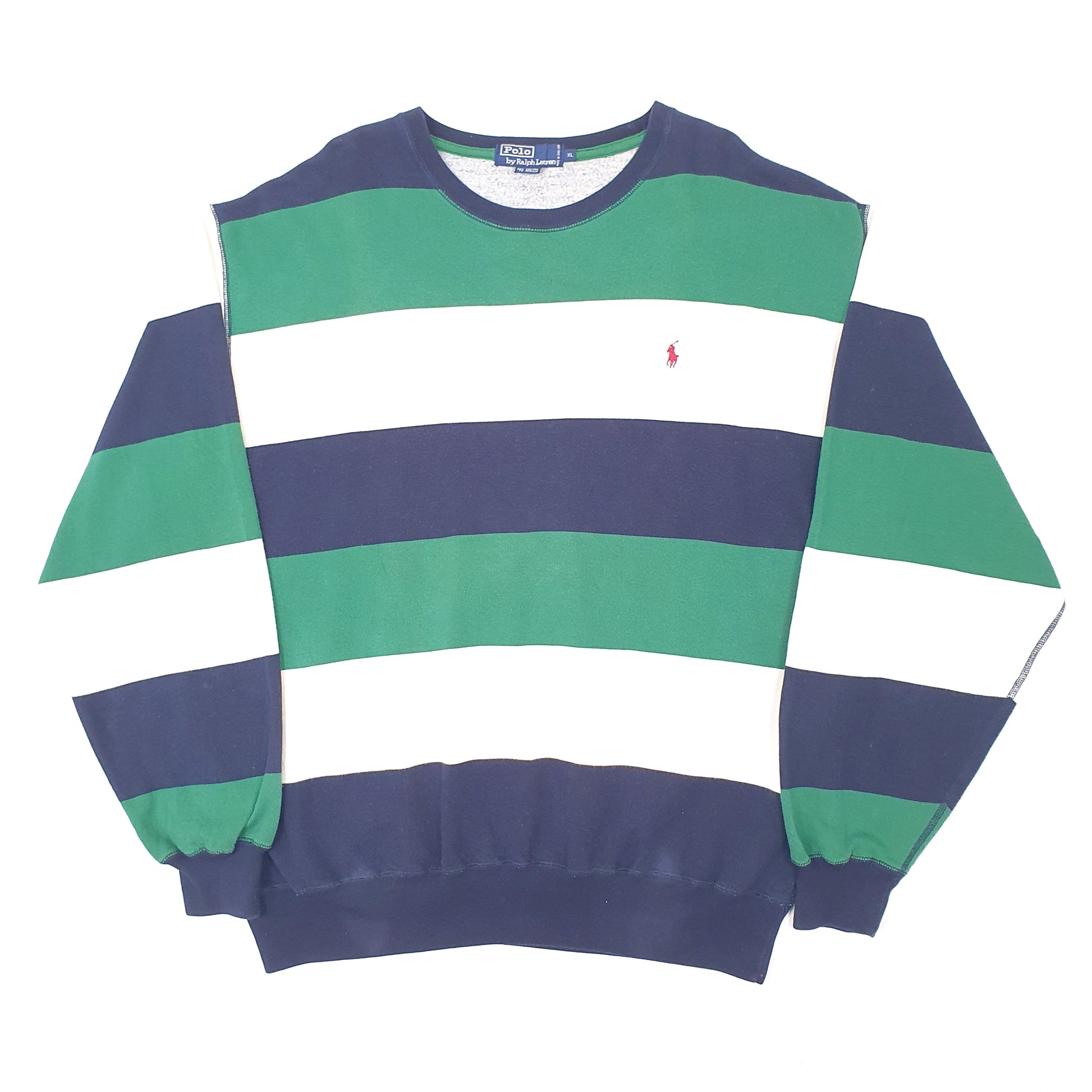 Mens Green Polo Ralph Lauren  Crewneck Jumper