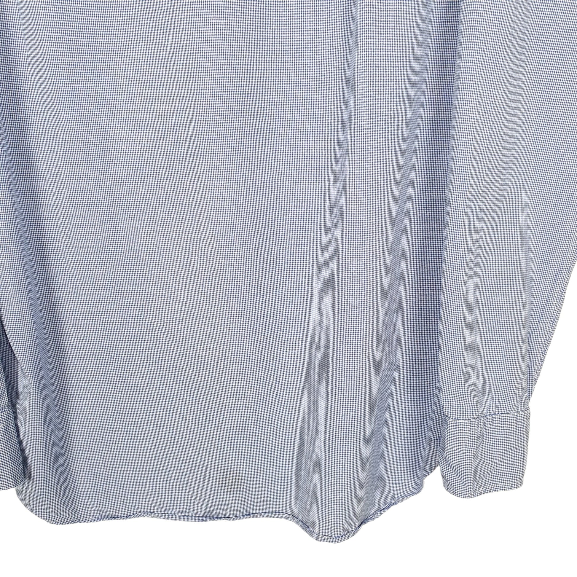 Ralph Lauren Long Sleeve Custom Fit Check Shirt Blue