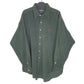 Ralph Lauren Corduroy Long Sleeve Blaire Fit Shirt Green