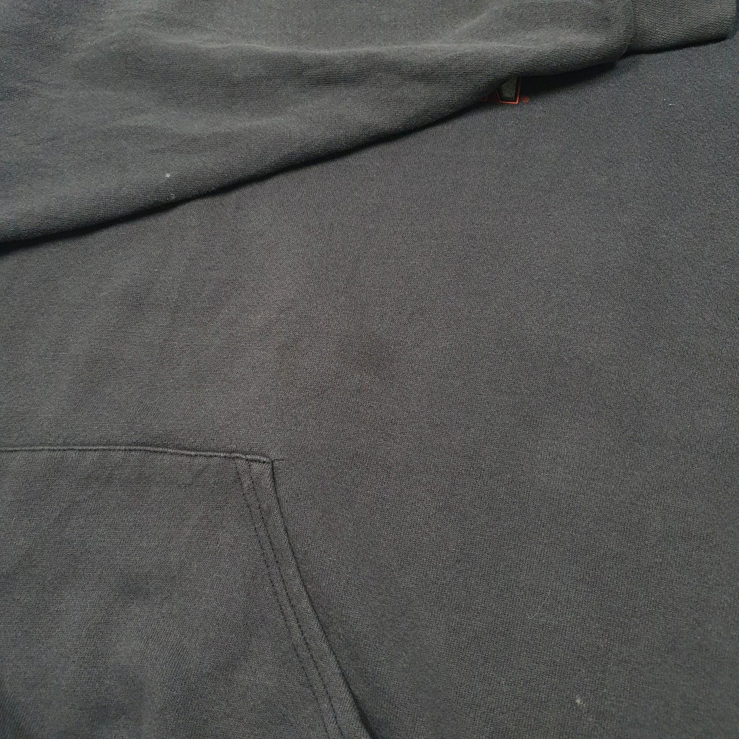 Mens Black Harley Davidson Biker Motorcycles Hals Wisconsin Hoodie Jumper