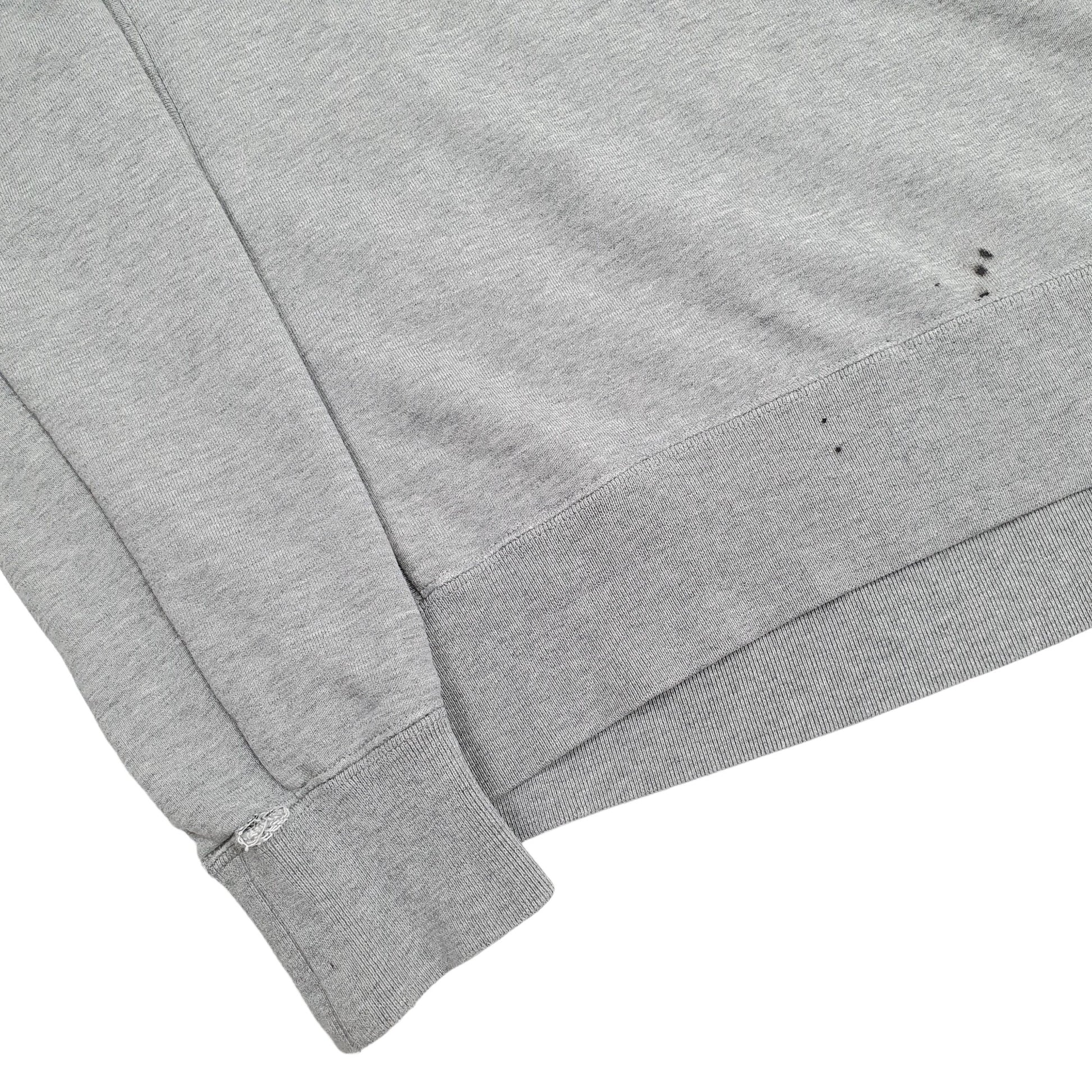 Mens Grey Nike Skateboarding Spellout Crewneck Jumper