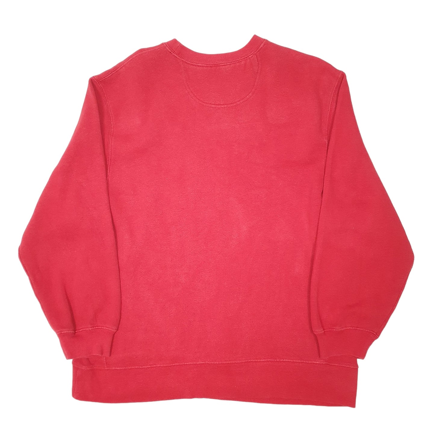 Mens Red Reebok Sweater Sweatshirt Crewneck Jumper