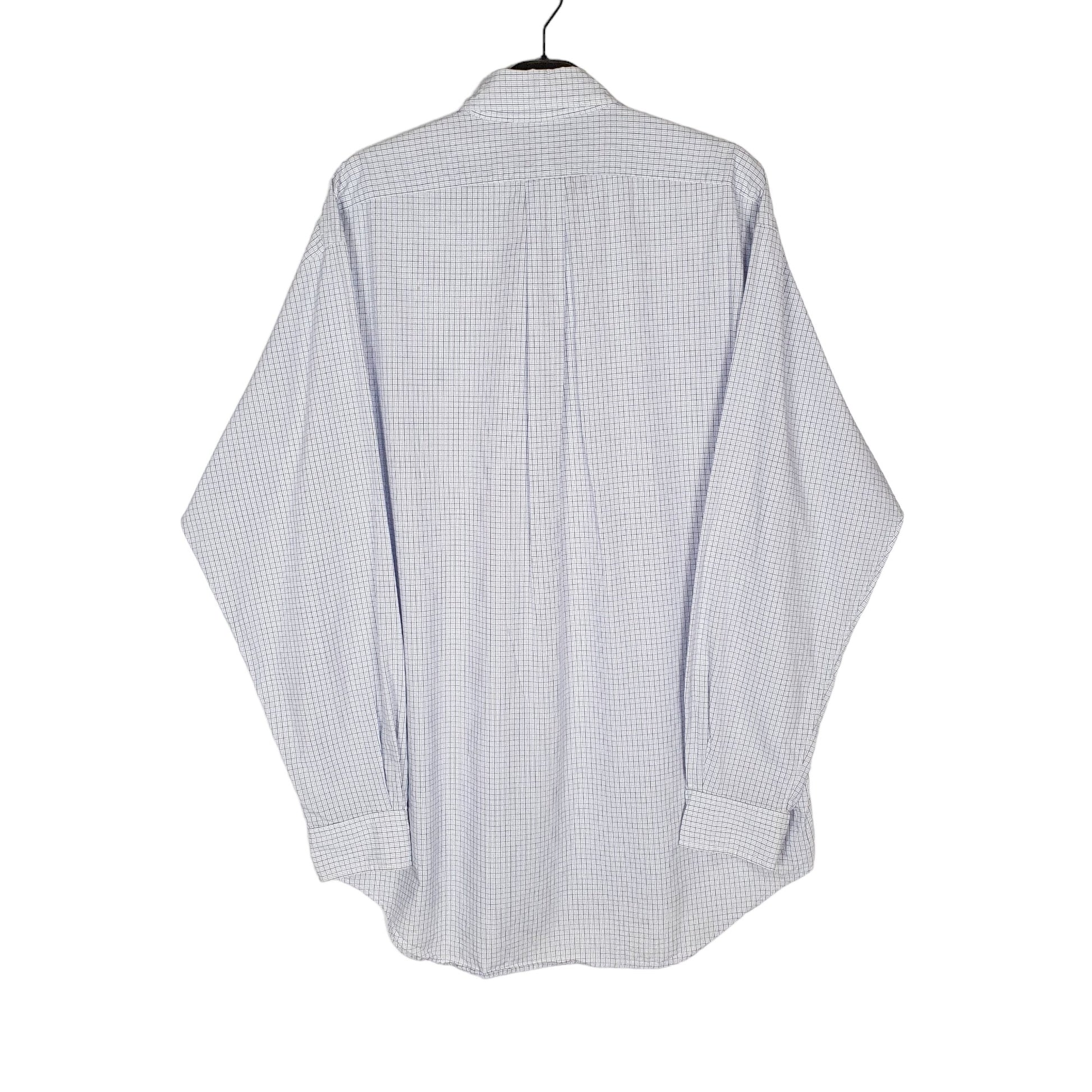 Polo Ralph Lauren Long Sleeve Blake Fit Check Shirt Blue