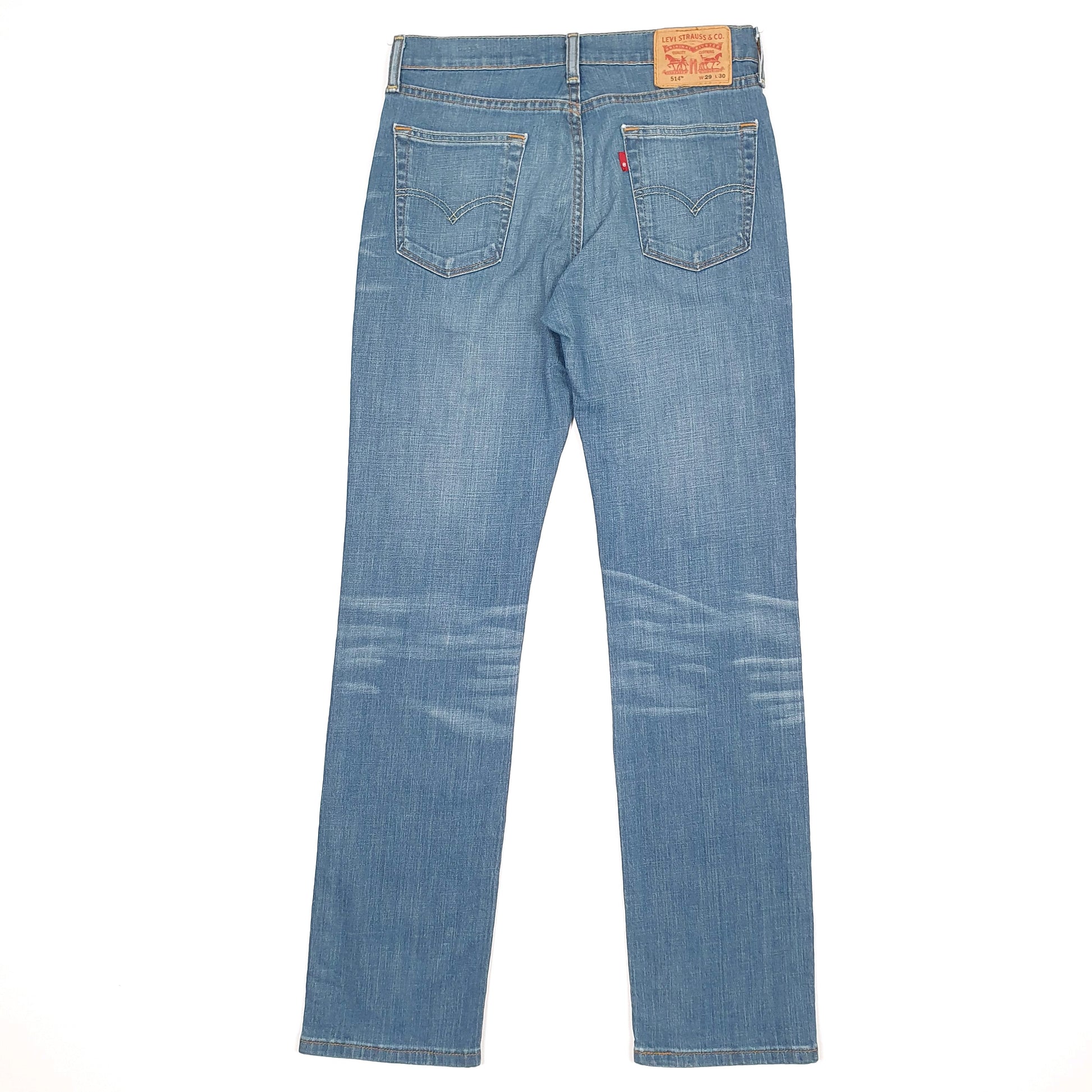 Levis 514 Straight Fit Jeans W29 L30 Blue