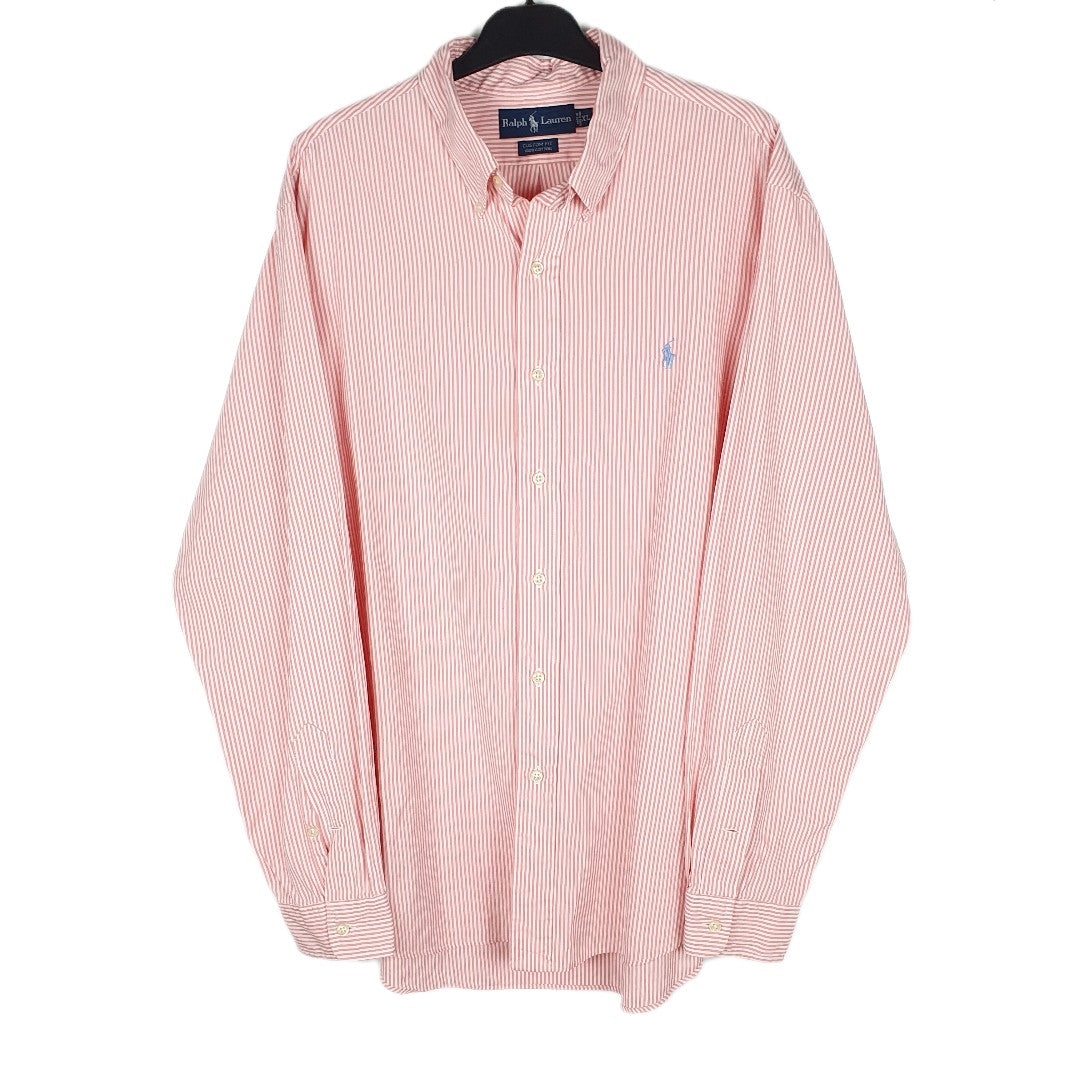 Pink Polo Ralph Lauren Long Sleeve Shirt