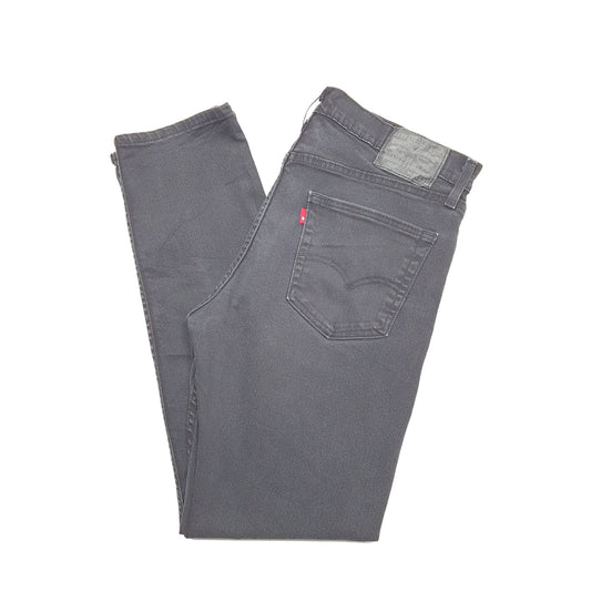 Levis 502 Regular Fit Jeans W34 L32 Black