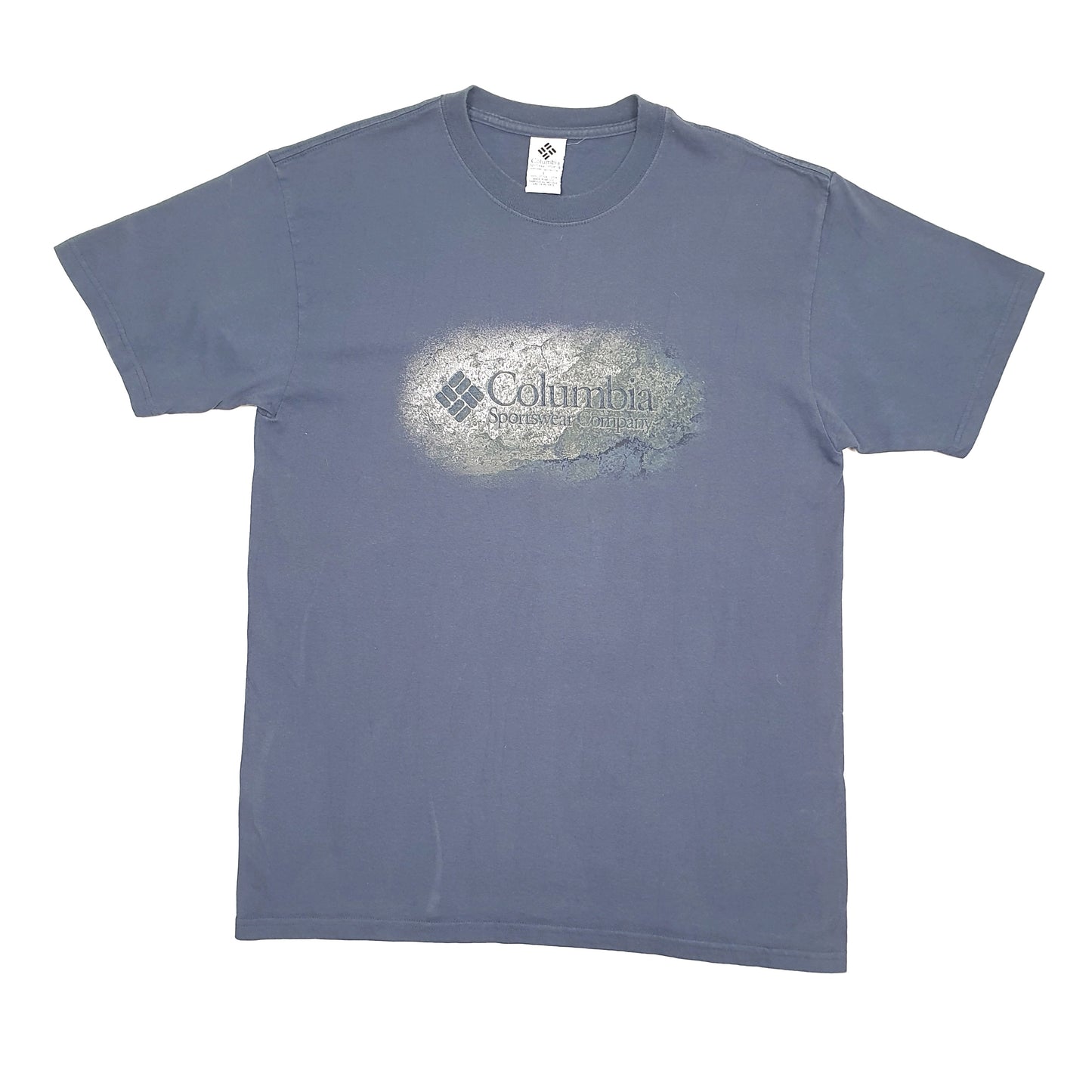 Mens Navy Columbia Sportswear Vintage Short Sleeve T Shirt