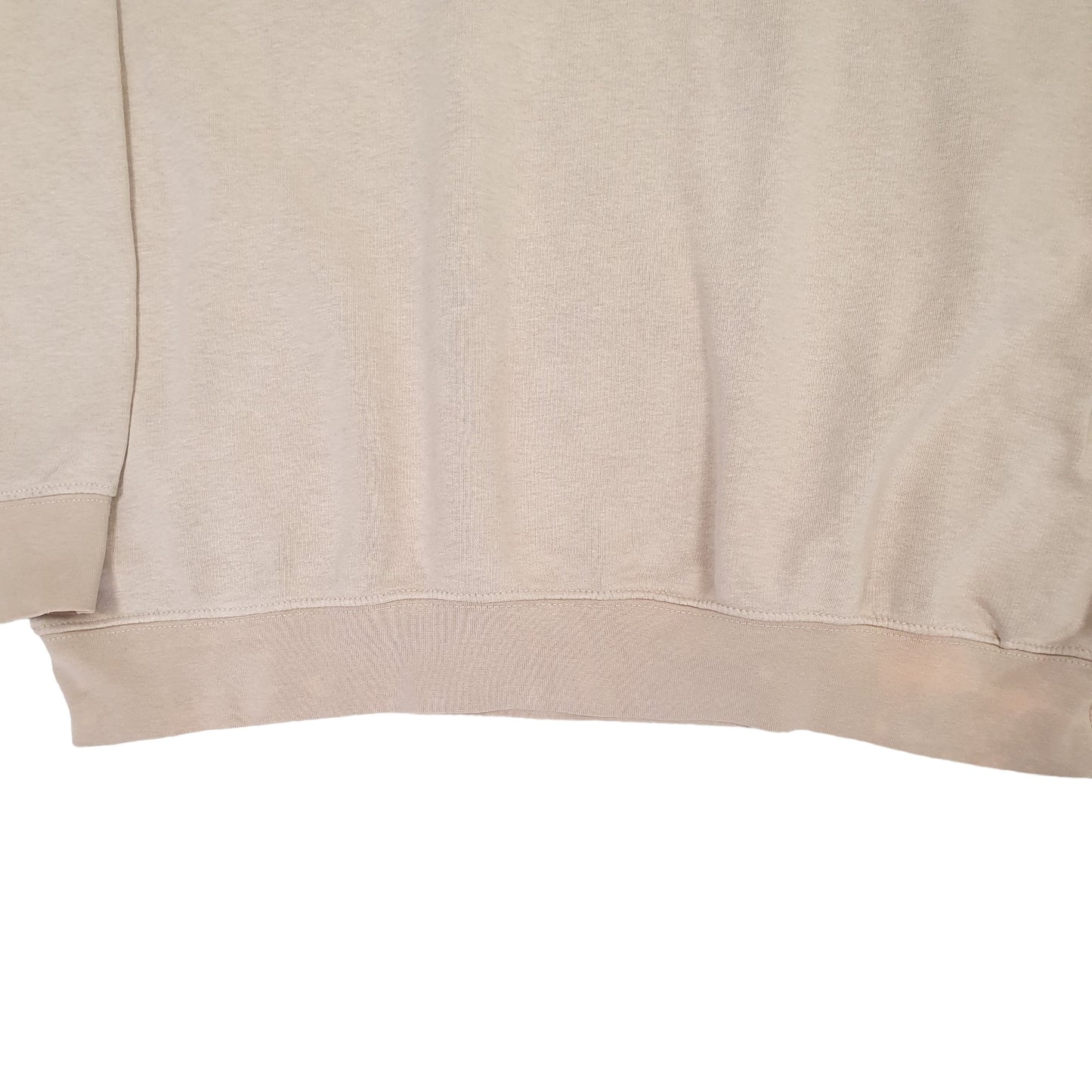 Mens Beige Nike Vintage 2000s Crewneck Jumper