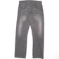 Levis 514 Straight Fit 1990's Jeans W34 L32 Grey