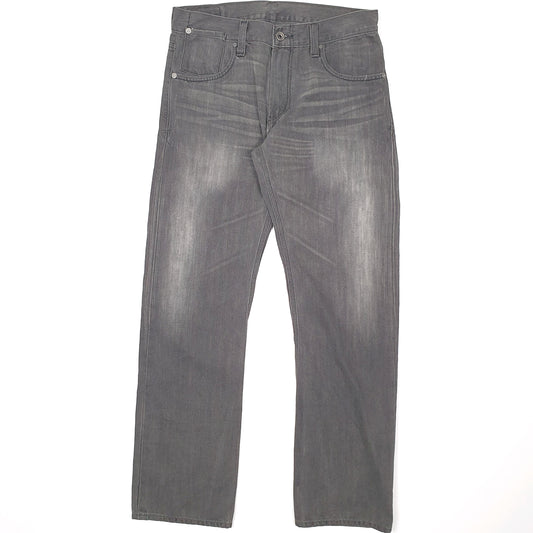 Levis 514 Straight Fit 1990's Jeans W34 L32 Grey
