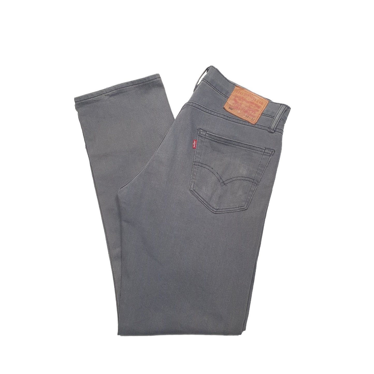 Levis 504 Regular Fit Jeans W33 L32 Black