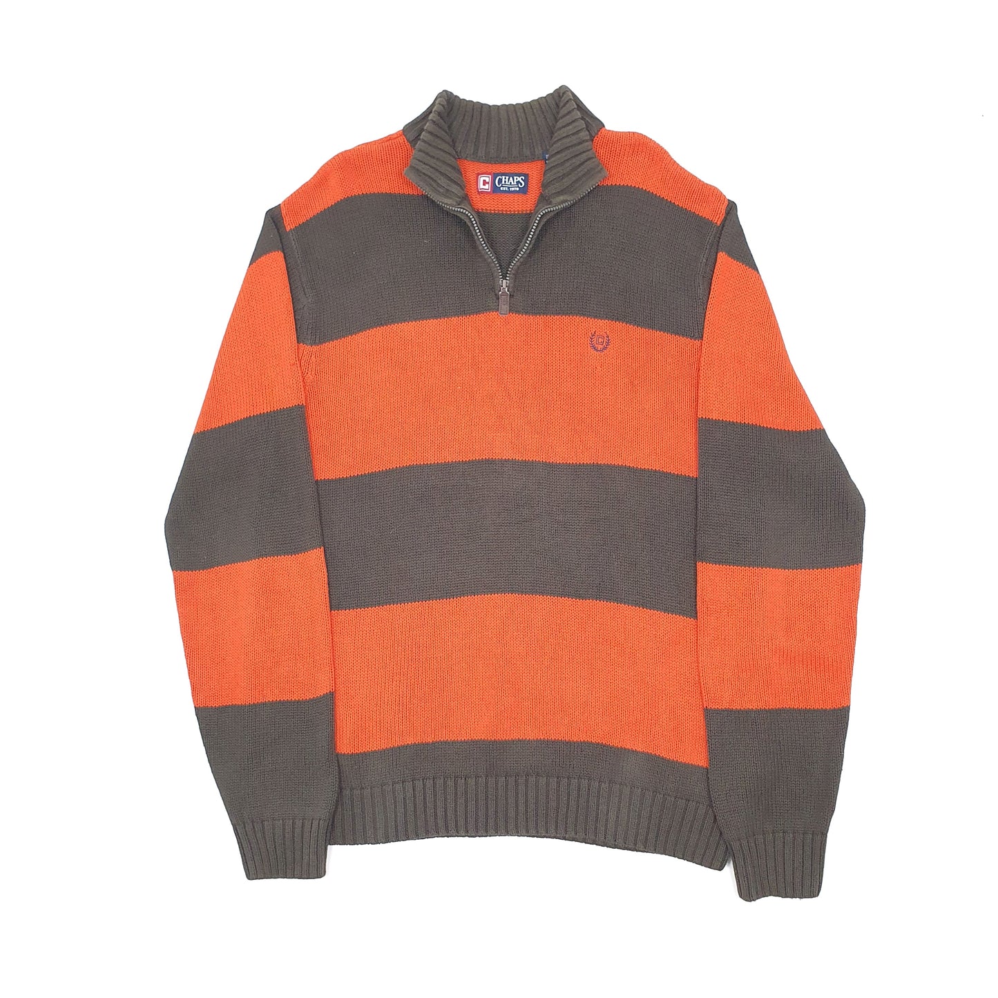 Chaps Quarter Zip XXL Orange