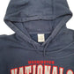 Mens Blue Adidas MBL Washington Nationals Baseball Hoodie Jumper