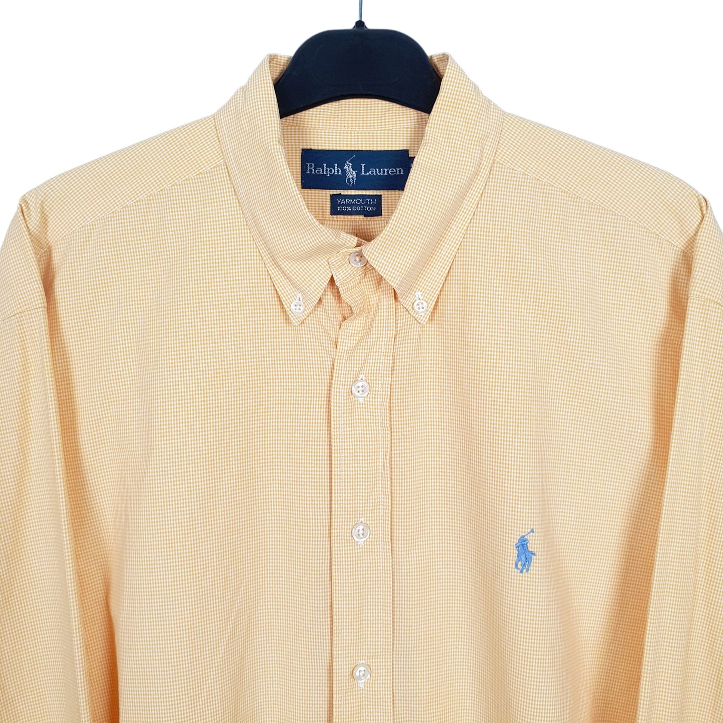 Ralph Lauren Long Sleeve Yarmouth Fit Shirt Yellow