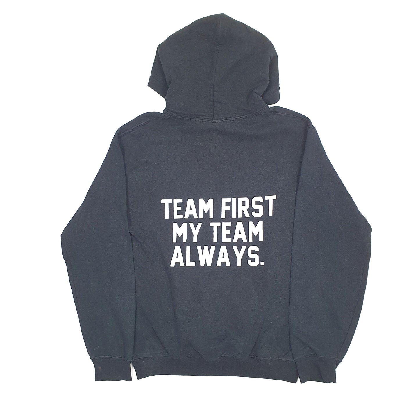 Mens Black Gildan USA College Basketball Hoodie Jumper