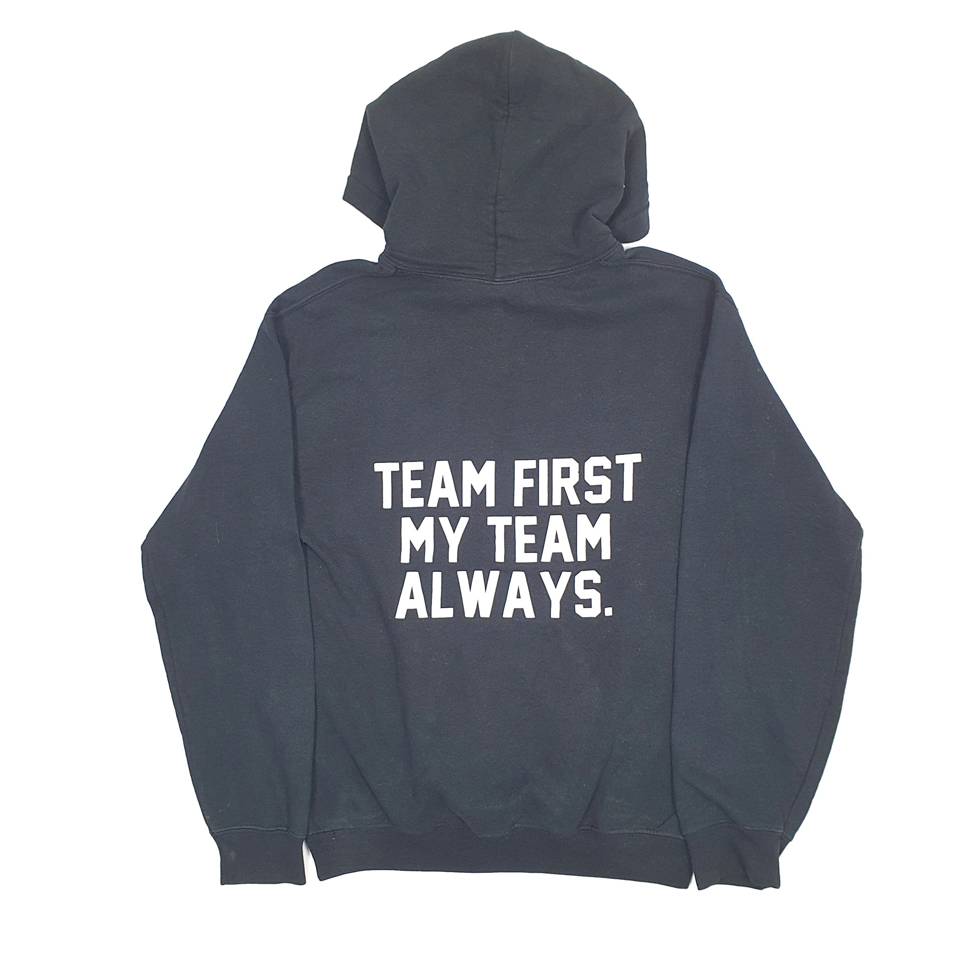 Mens Black Gildan USA College Basketball Hoodie Jumper