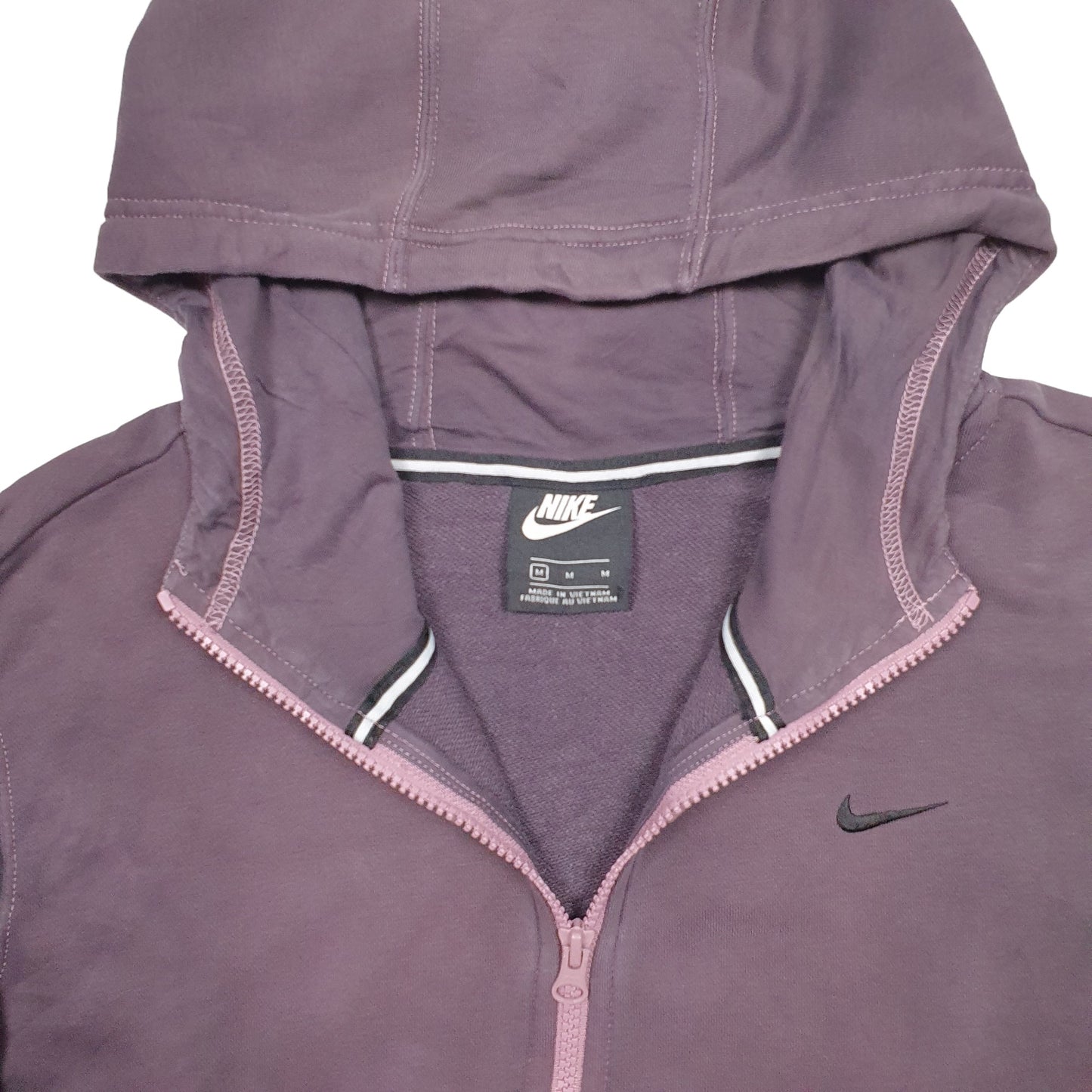 Womens Purple Nike  Full Zip Jumper