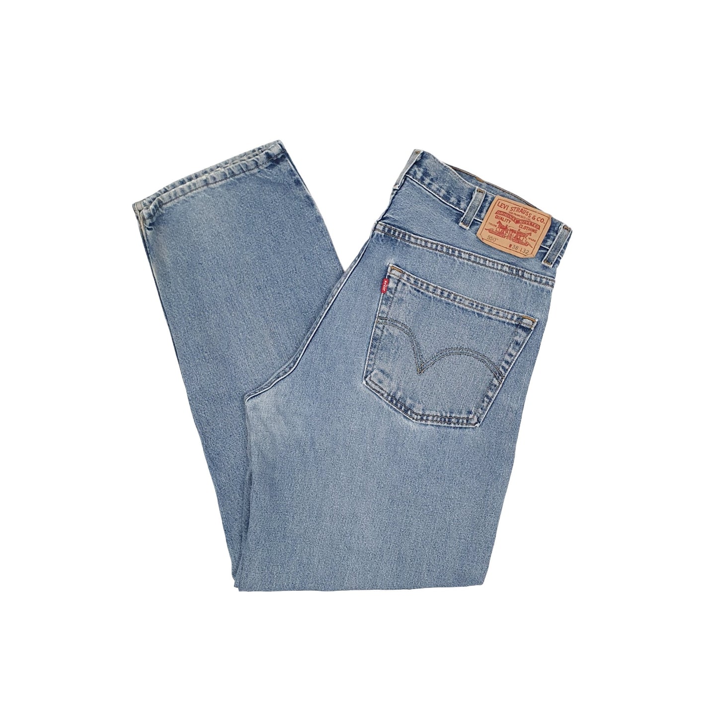 Levis 550 Relaxed Fit Jeans W38 L32 Blue