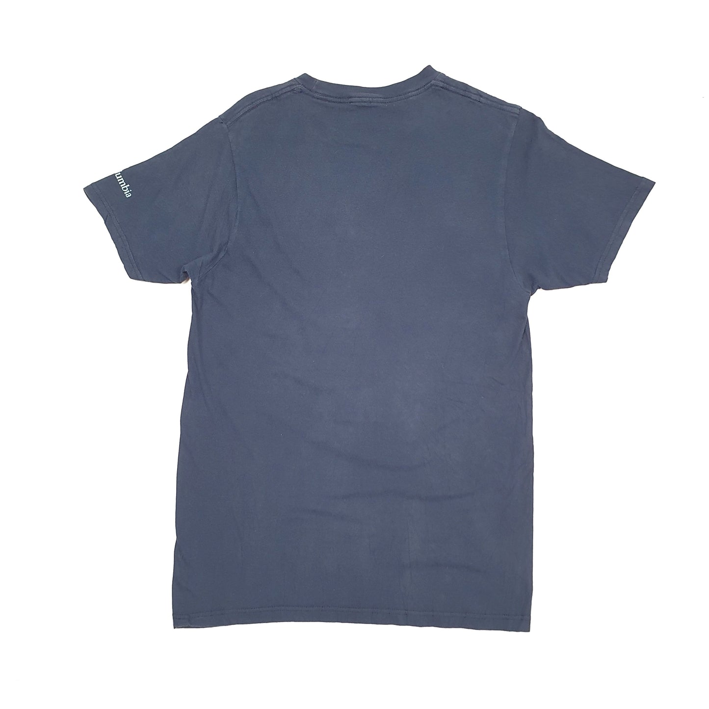 Mens Navy Columbia Sportswear  Short Sleeve T Shirt