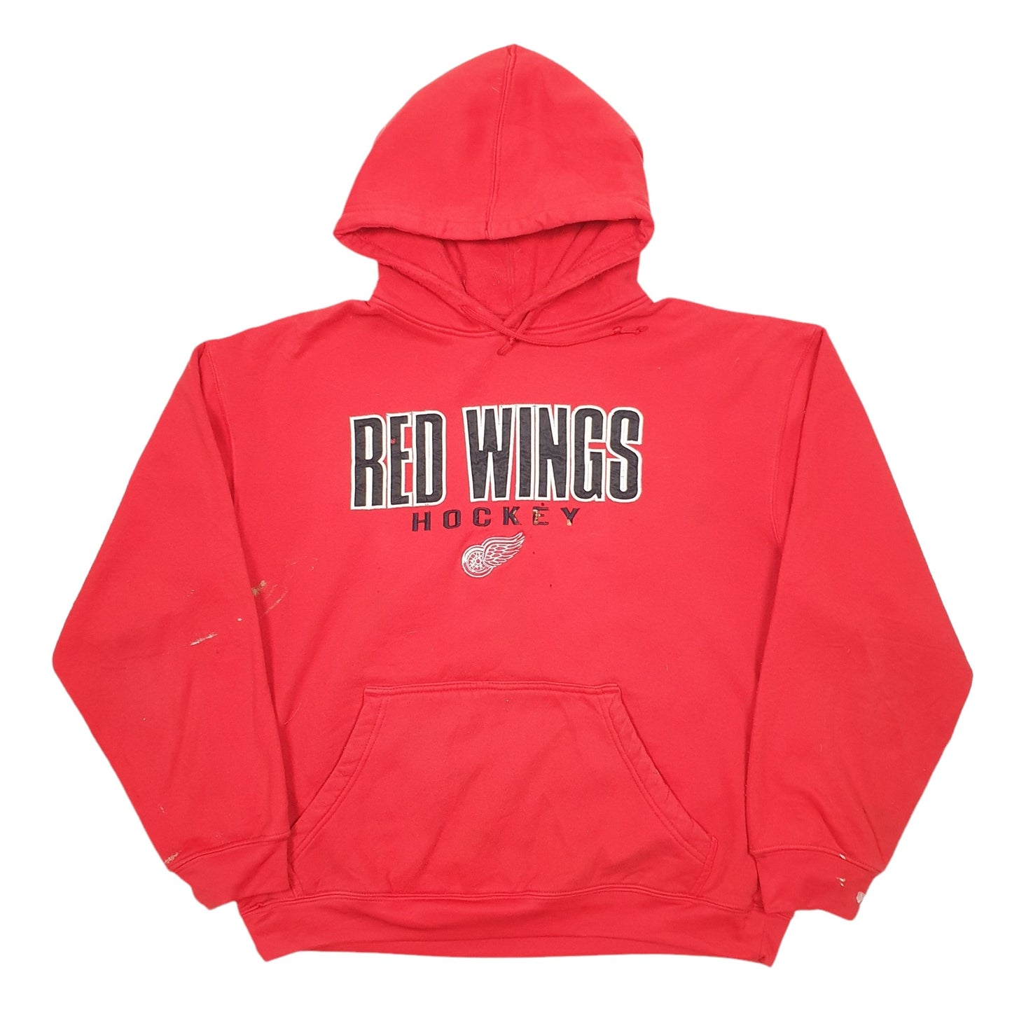Mens Red NHL  Hoodie Jumper