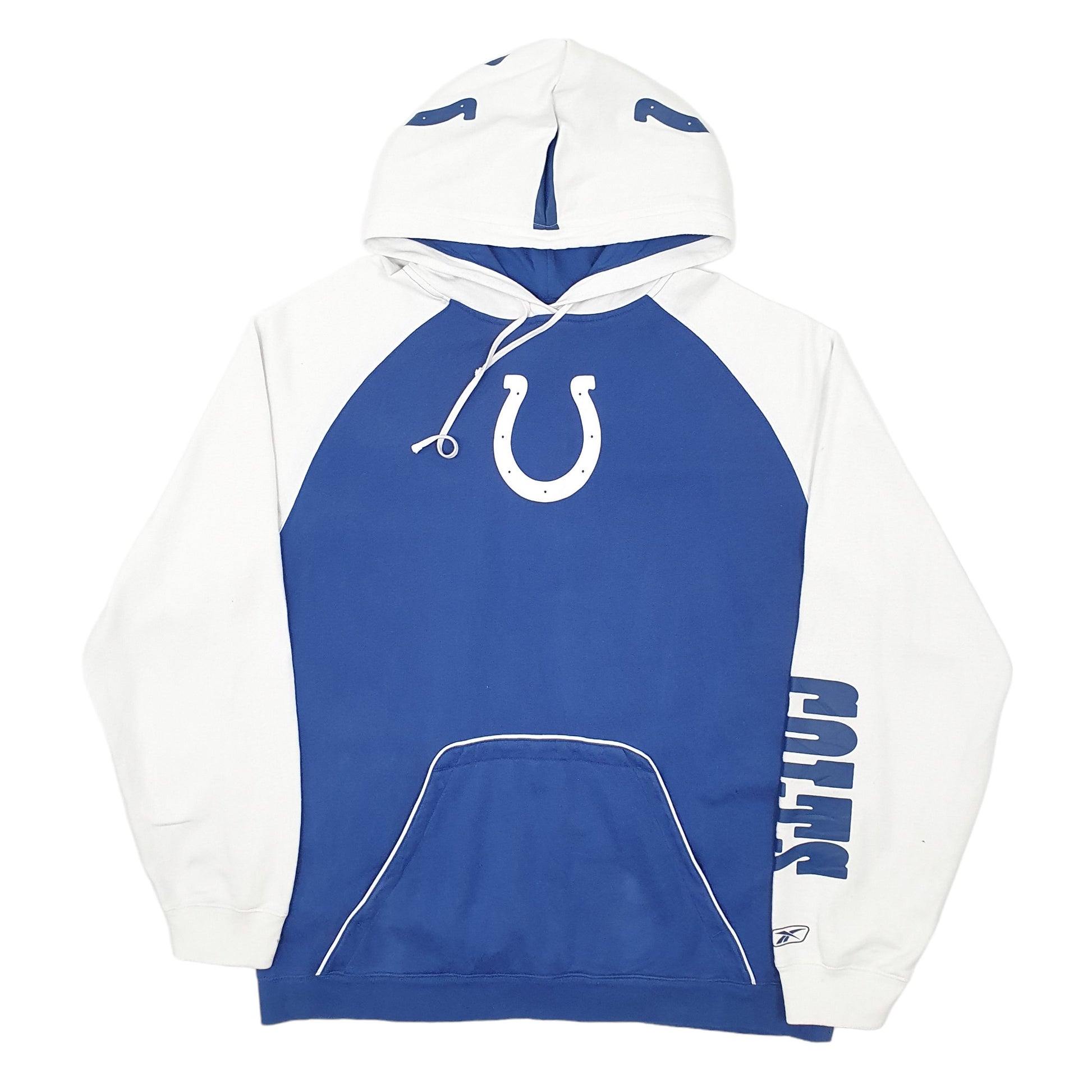 Mens Blue NFL Indianapolis Colts USA Football Hoodie Jumper
