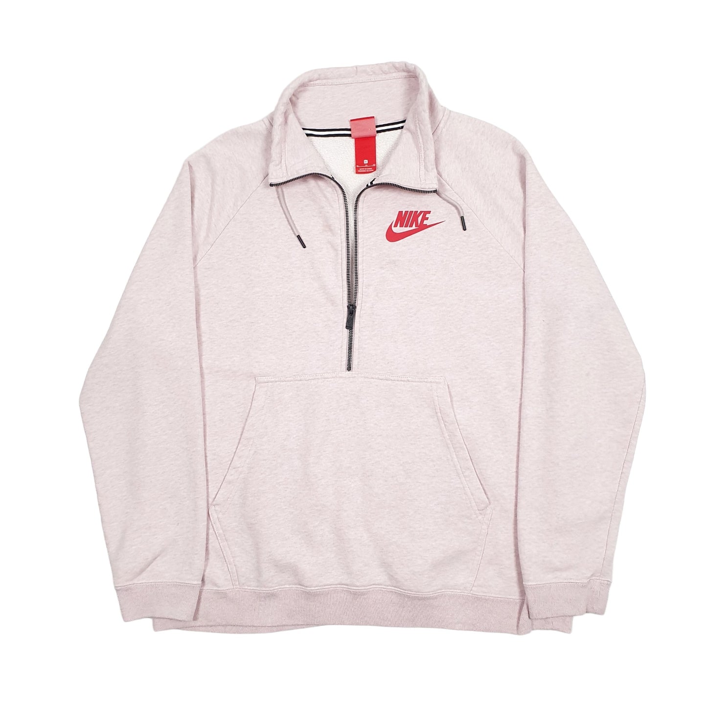 Nike Spellout Quarter Zip XL Pink