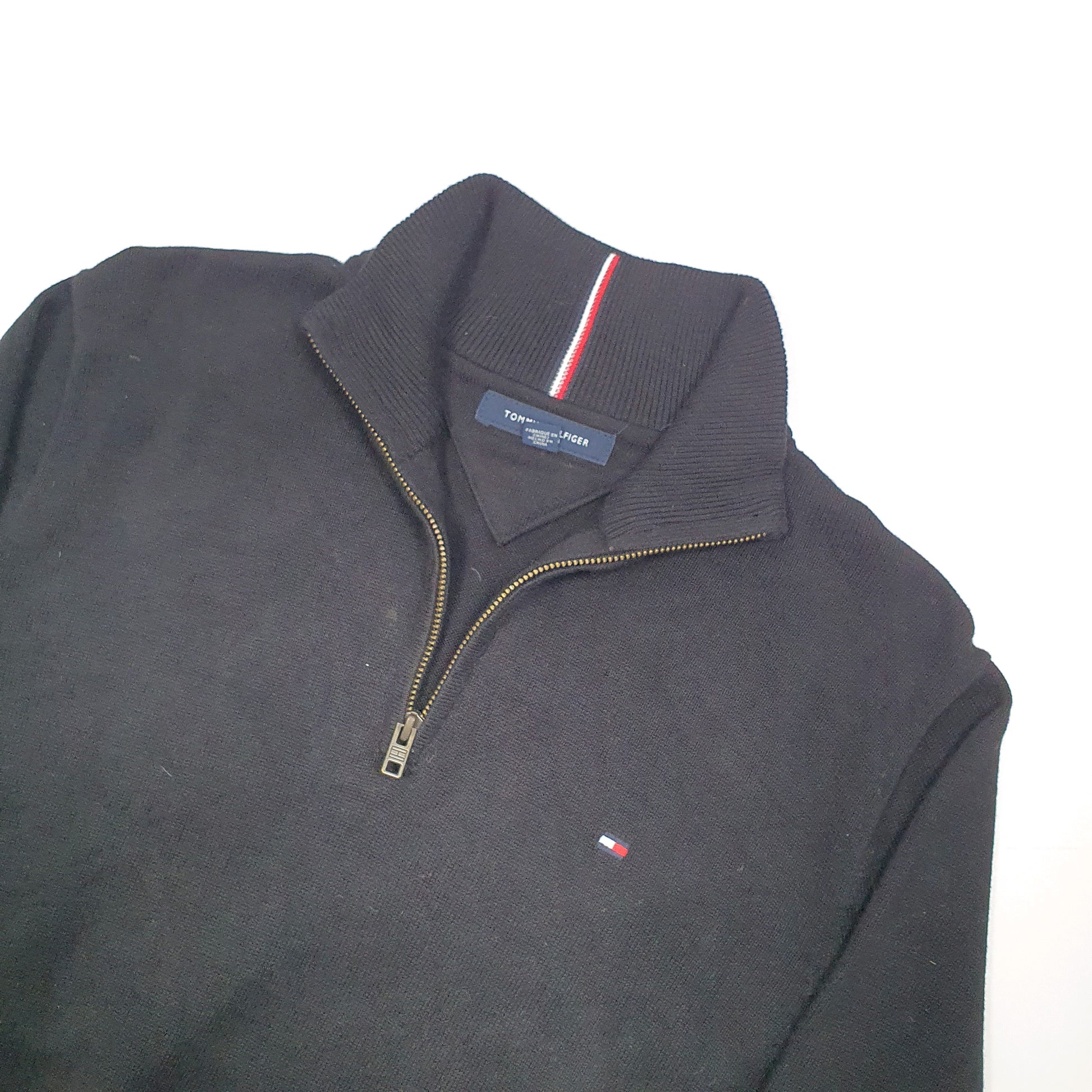 Tommy Hilfiger Quarter Zip S Black