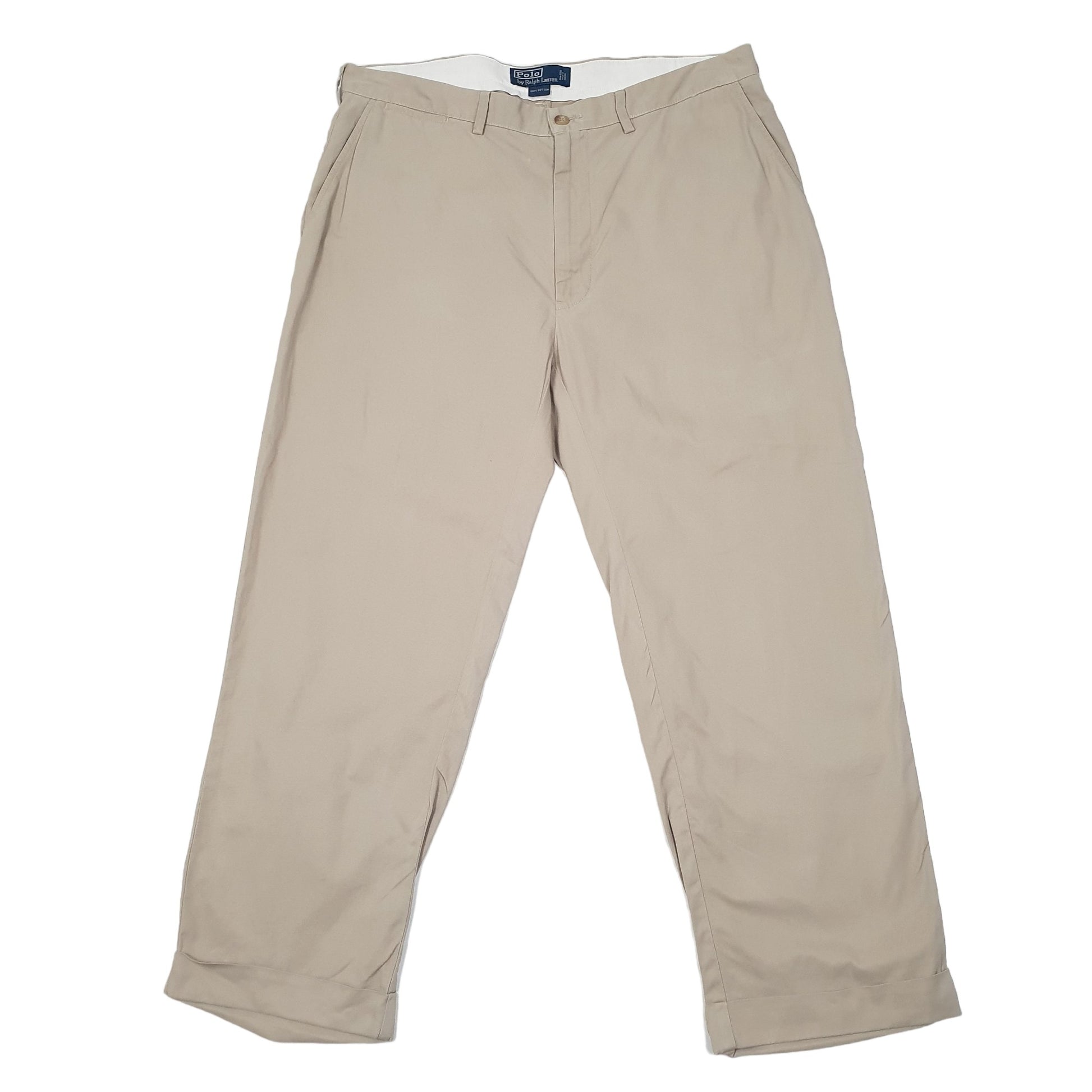 Mens Beige Polo Ralph Lauren Polo Chino Trousers