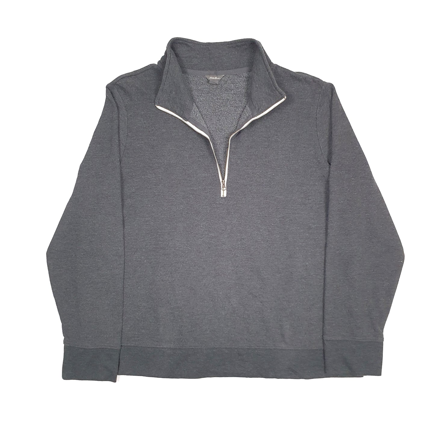 Eddie Bauer Quarter Zip Fleece XL Grey