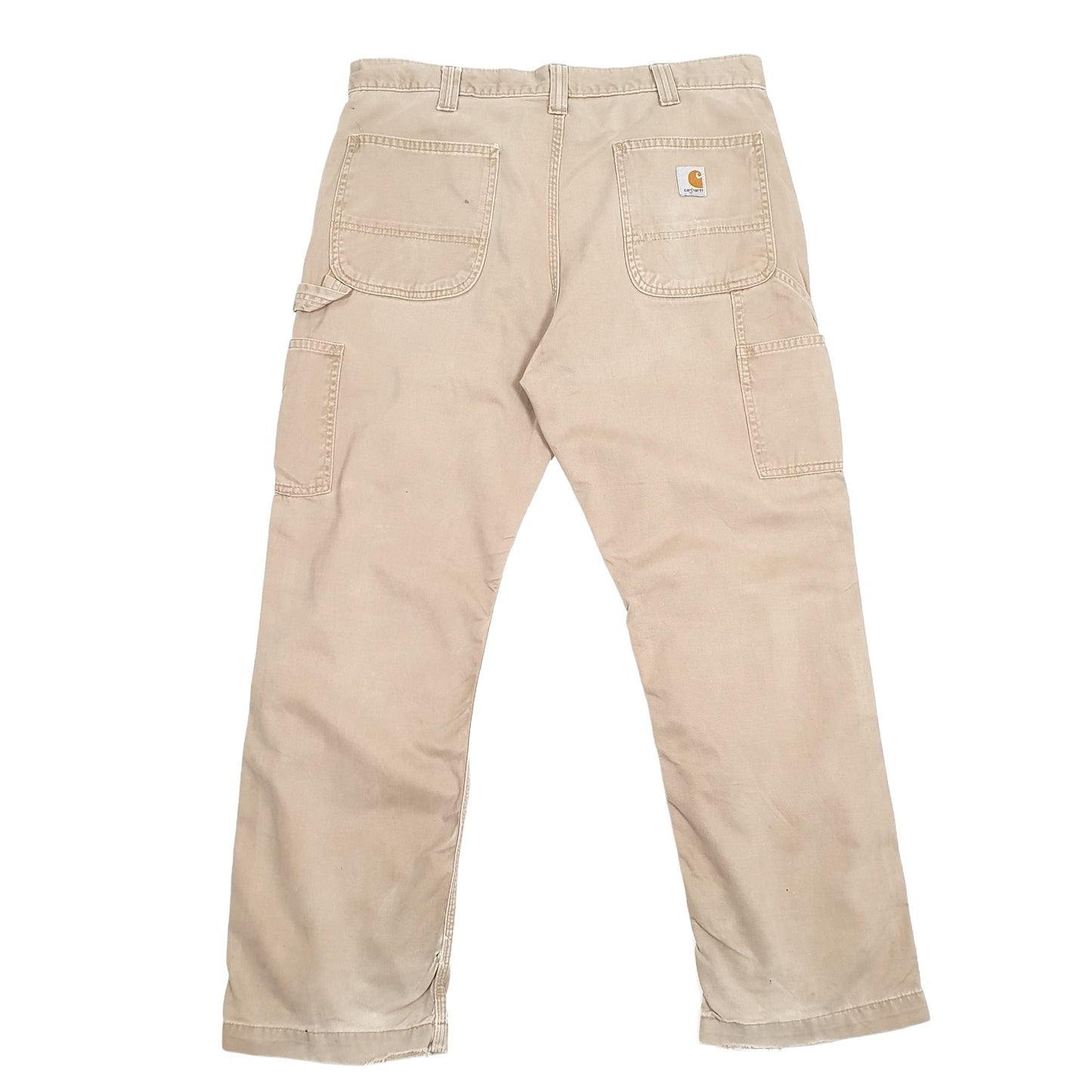 Carhartt Carpenter Loose Fit Chino Jeans W36 L28 Beige