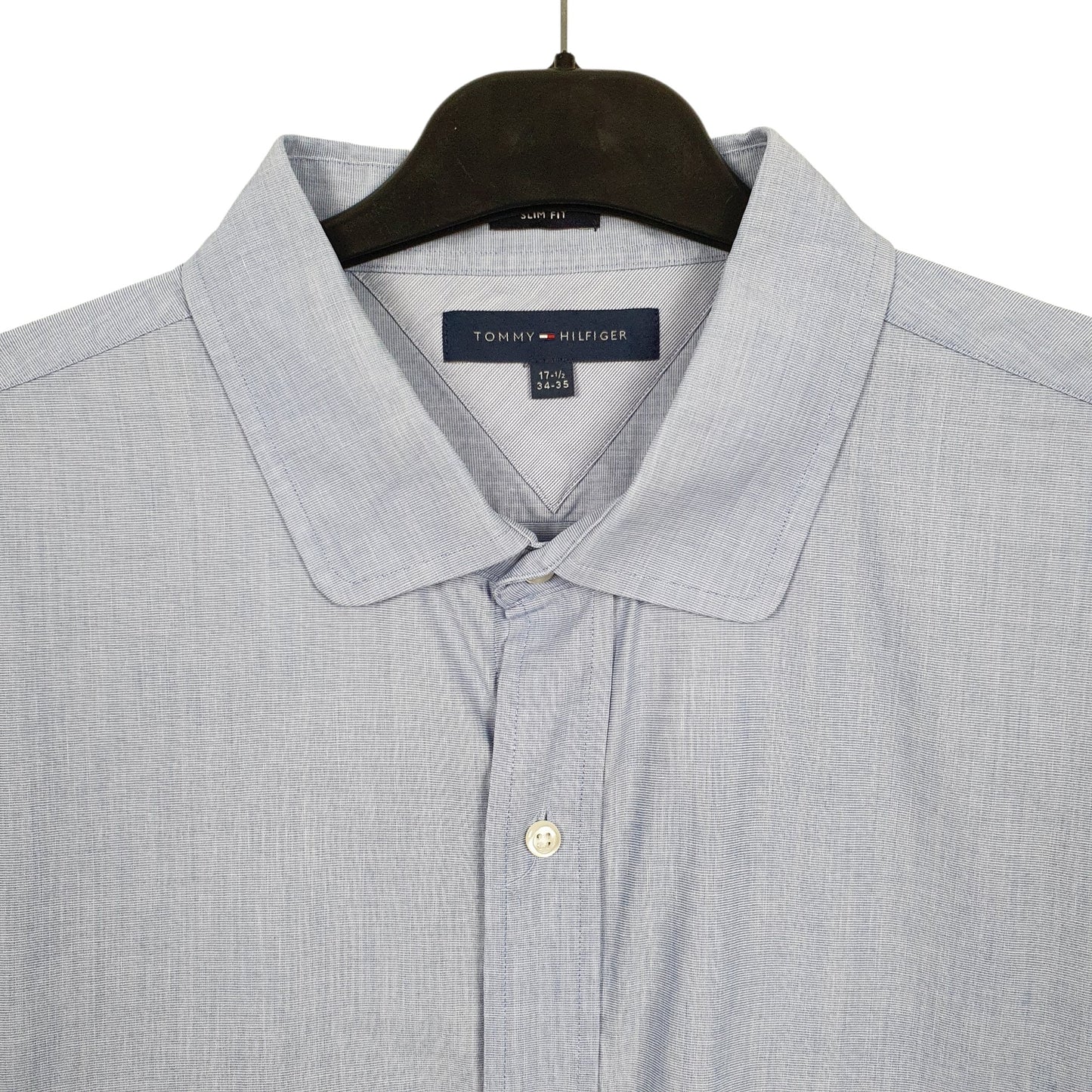 Mens Blue Tommy Hilfiger  Long Sleeve Shirt