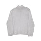 Chaps Cable Knit Quarter Zip XL Grey