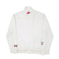 Mens White Nike Vintage 2000s Y2K Spellout Full Zip Jumper