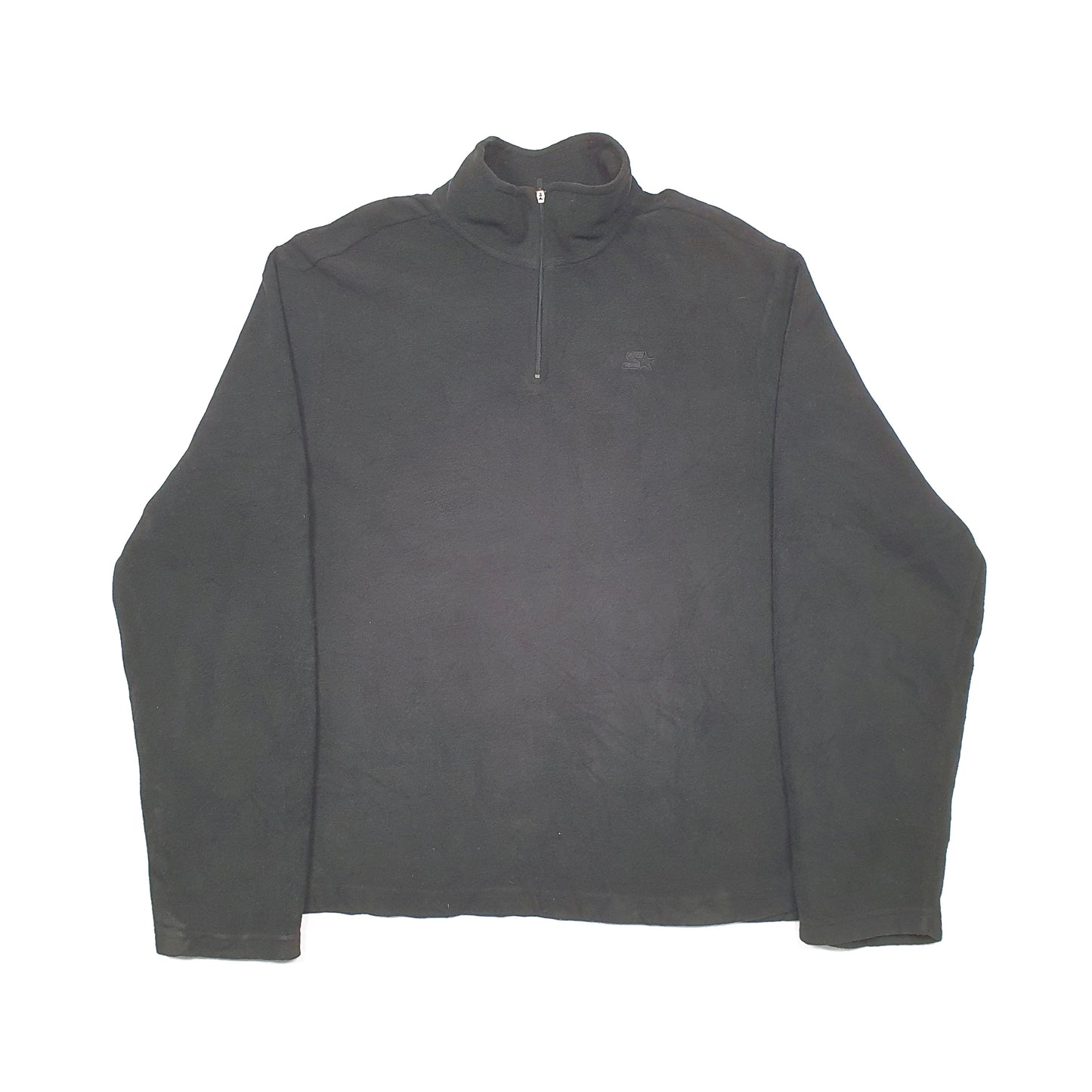 Starter Quarter Zip Fleece M Black