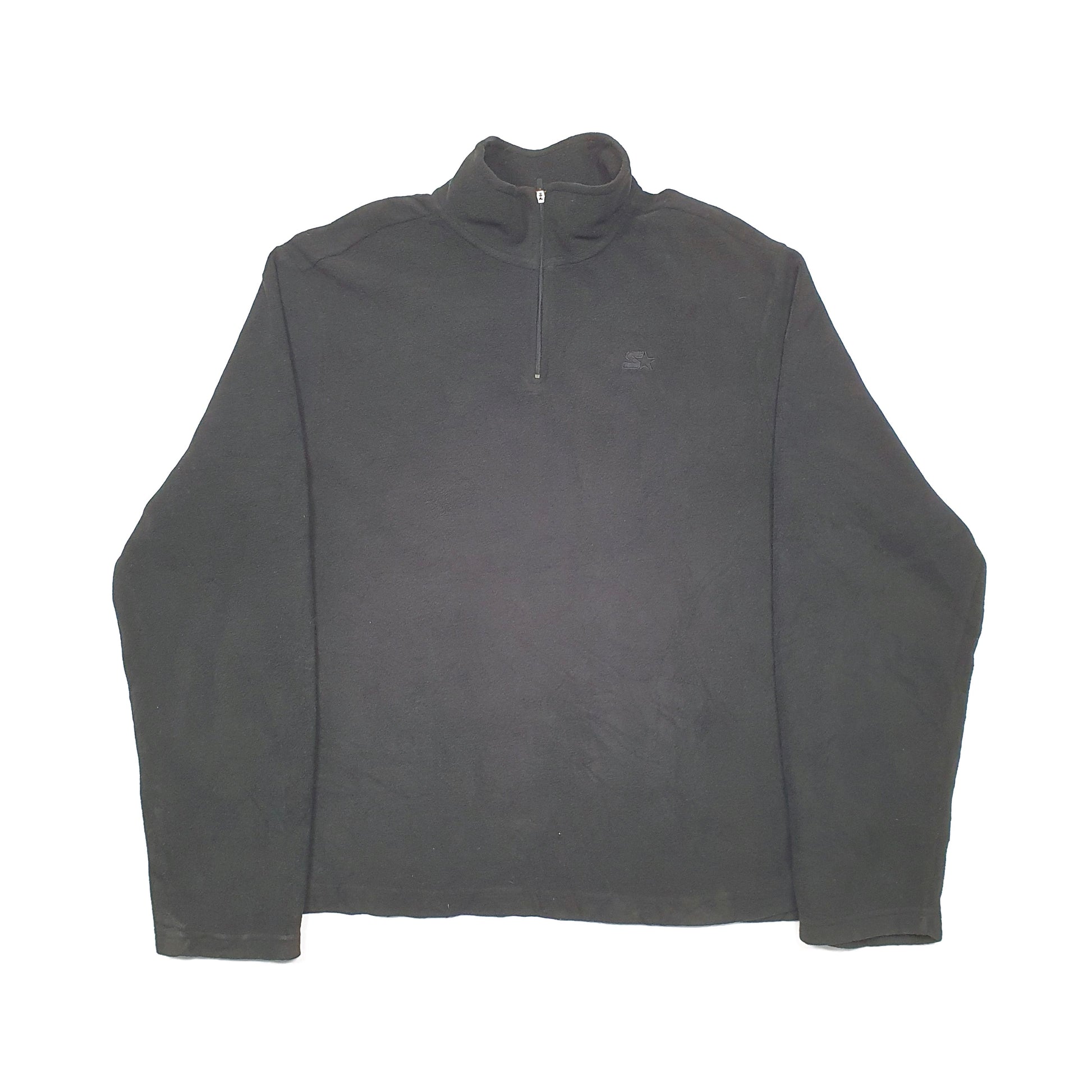 Starter Quarter Zip Fleece M Black