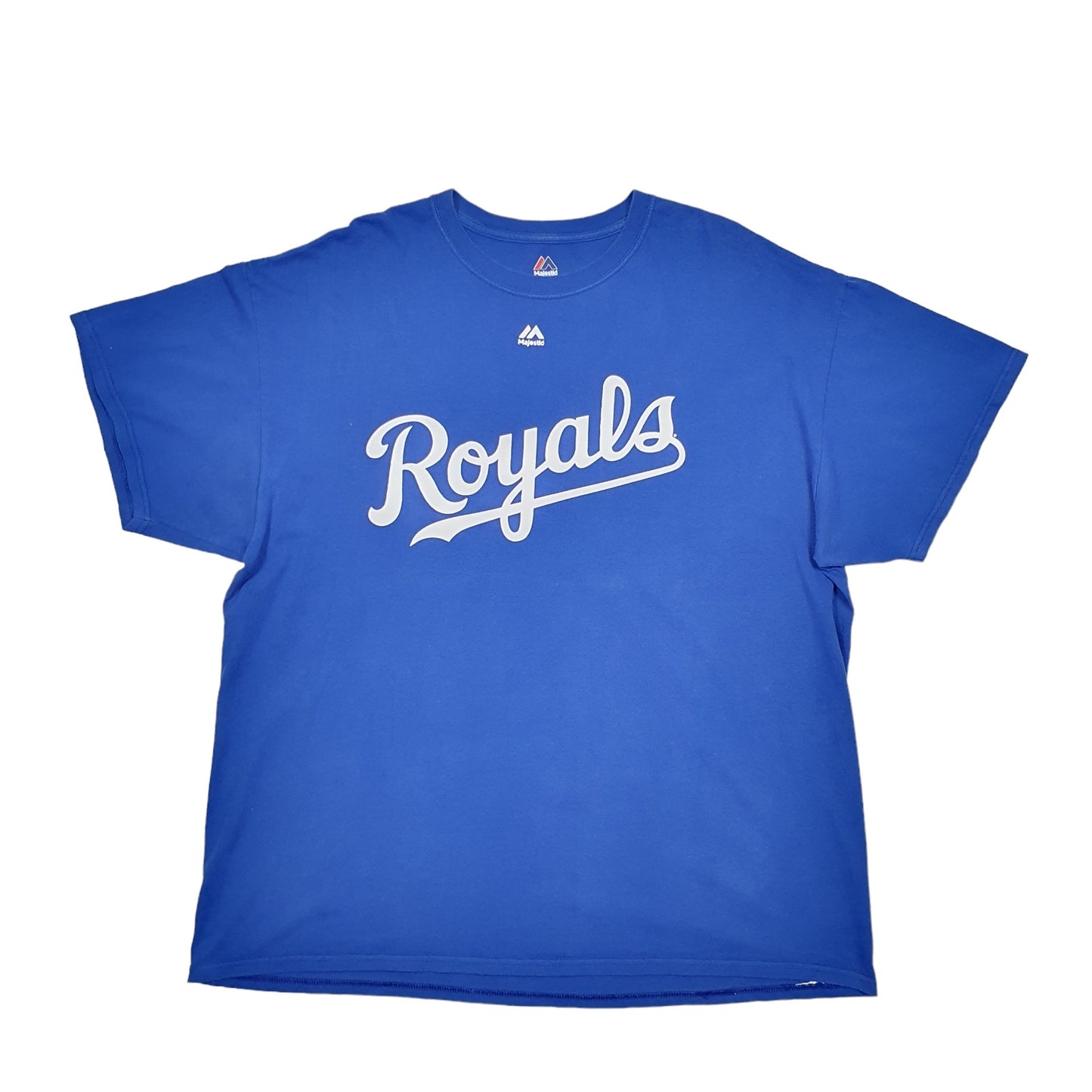 Majestic Short Sleeve T Shirt Blue