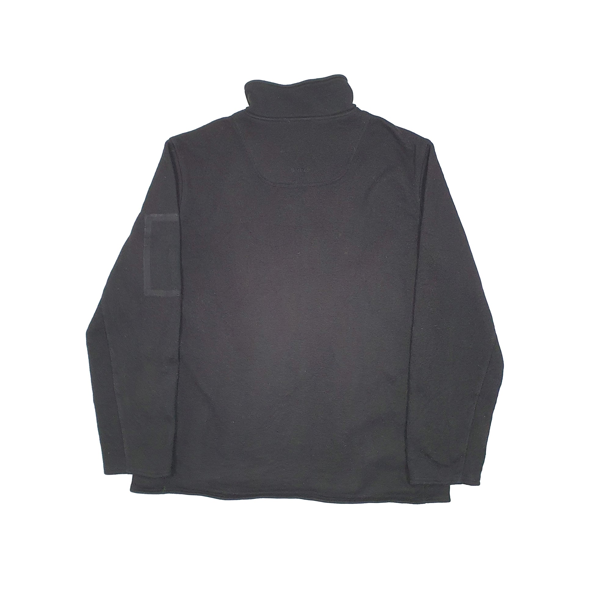 Barbour Quarter Zip XL Black