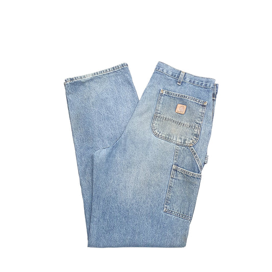 Carhartt Carpenter Straight Fit Jeans W36 L36 Blue