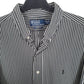 Ralph Lauren Polo Long Sleeve Classic Fit Striped Shirt Black