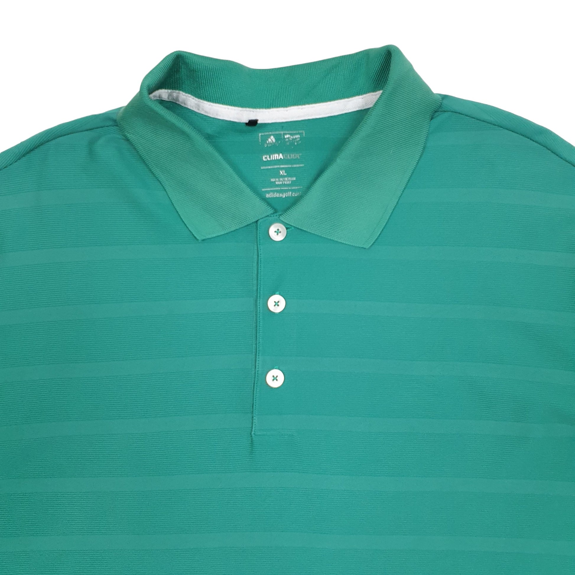 Adidas Denver Cup Climalite Short Sleeve Polo Shirt Green