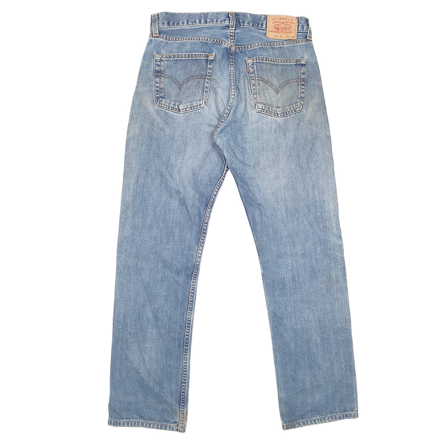 Mens Blue Levis  505 JeansW33 L32