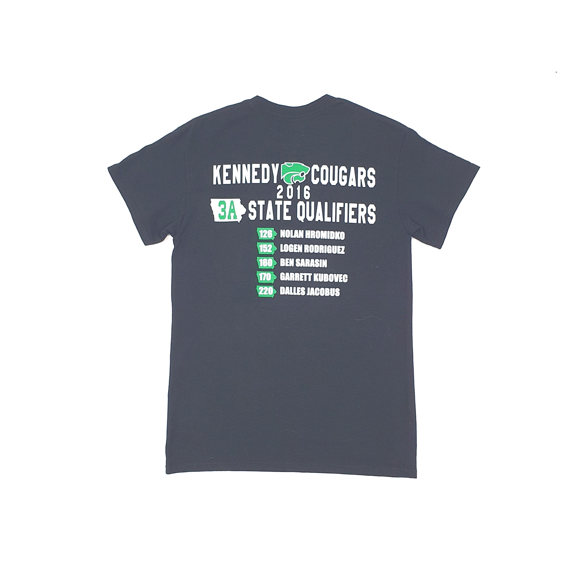 Gildan USA Vintage Wrestling Short Sleeve T Shirt Black